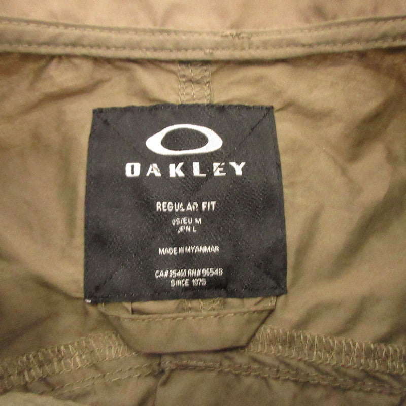 OAKLEY | Oakley FGL STROKE ANORAK 4.0 Stroke Anorak Nylon Jacket FOA406359 Khaki Size: L