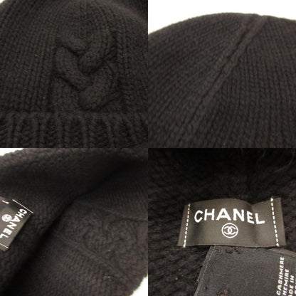 CHANEL | Chanel Knit Cap AAB424 Authentic Domestic Product Black