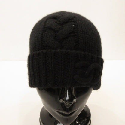 CHANEL | Chanel Knit Cap AAB424 Authentic Domestic Product Black