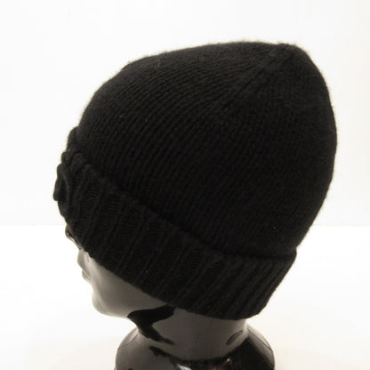 CHANEL | Chanel Knit Cap AAB424 Authentic Domestic Product Black
