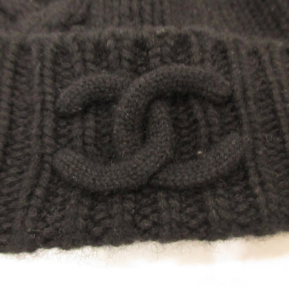 CHANEL | Chanel Knit Cap AAB424 Authentic Domestic Product Black