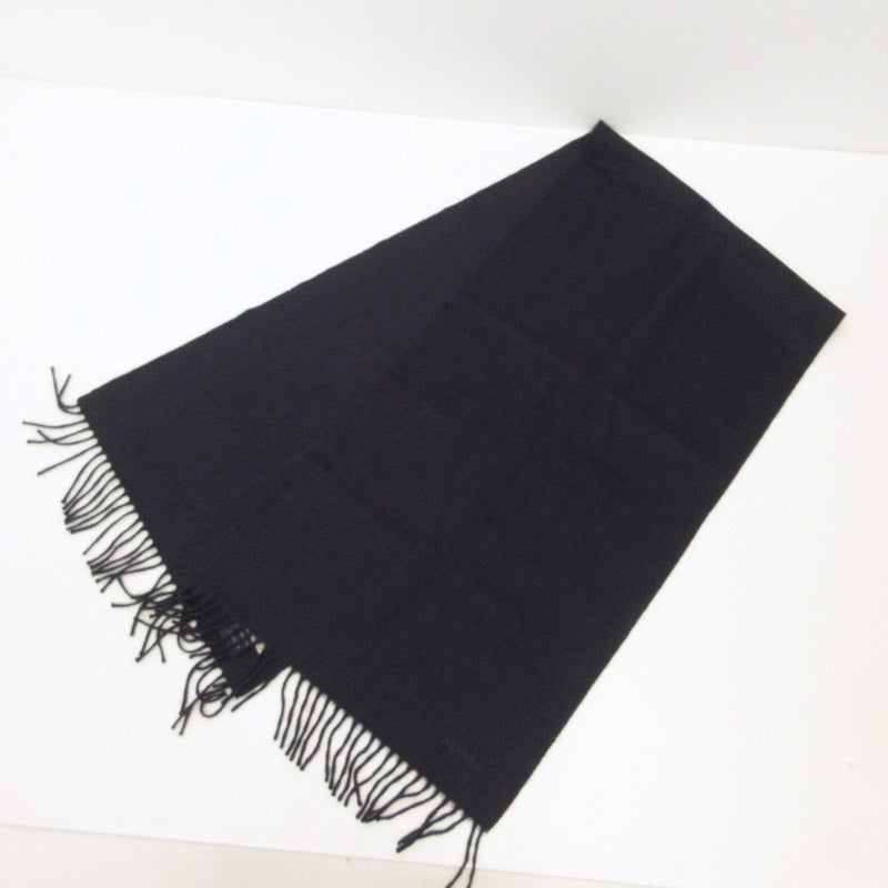 HERMES | Hermes Uni Brode GM Scarf MADE IN GREAT BRITAIN Navy