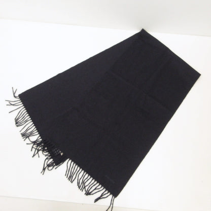 HERMES | Hermes Uni Brode GM Scarf MADE IN GREAT BRITAIN Navy