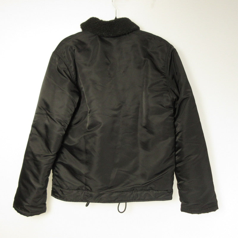 Nylon Deck Jacket Military Coat 795 Black Size: 38