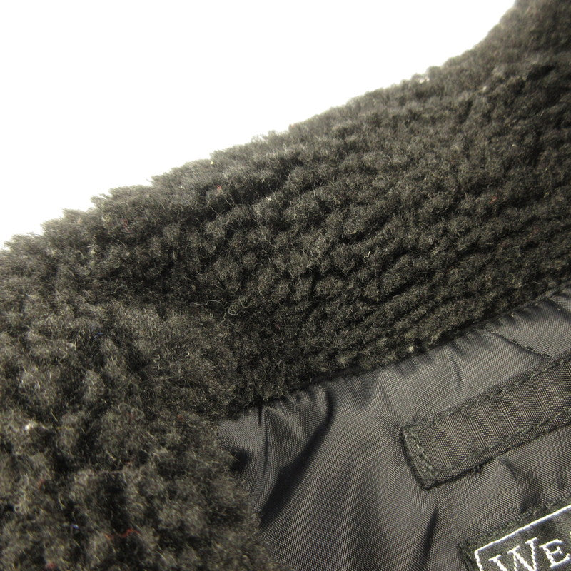 Nylon Deck Jacket Military Coat 795 Black Size: 38