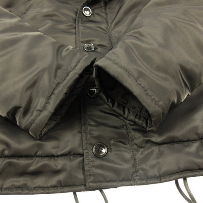 Nylon Deck Jacket Military Coat 795 Black Size: 38