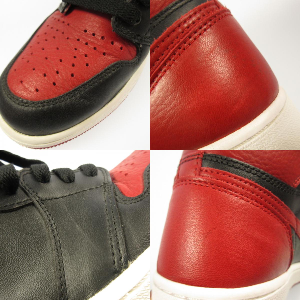 NIKE | Nike AIR JORDAN 1 RETRO HIGH OG Sneakers 555088-001 Red 26.5cm