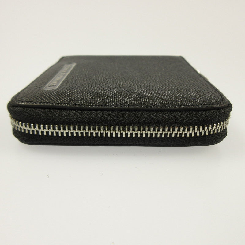 ARMANI EXCHANGE | Armani Exchange AX Logo Zip-Around Mini Wallet Long Wallet XM000927 Black