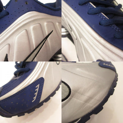 NIKE | ナイキ WMNS SHOX R4 BLUE VOID スニーカー AR3565-400 シルバー 28.5cm