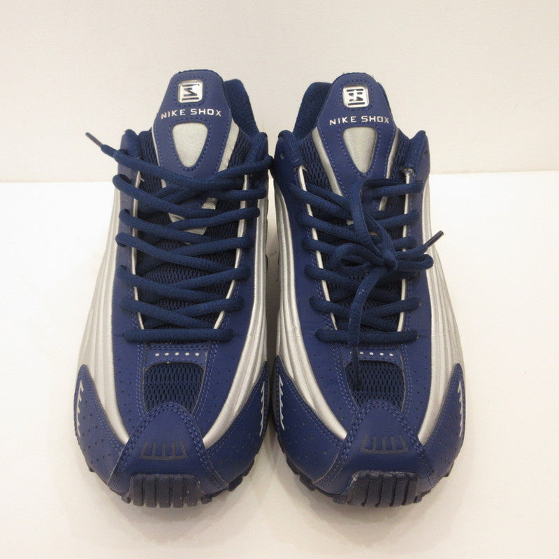 NIKE | ナイキ WMNS SHOX R4 BLUE VOID スニーカー AR3565-400 シルバー 28.5cm