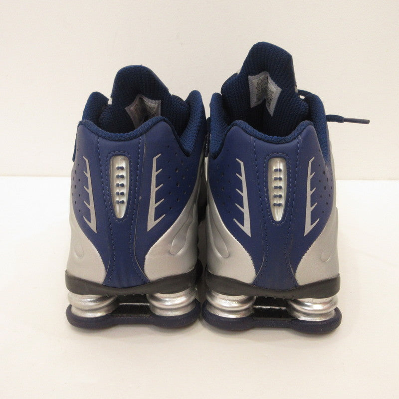 NIKE | ナイキ WMNS SHOX R4 BLUE VOID スニーカー AR3565-400 シルバー 28.5cm