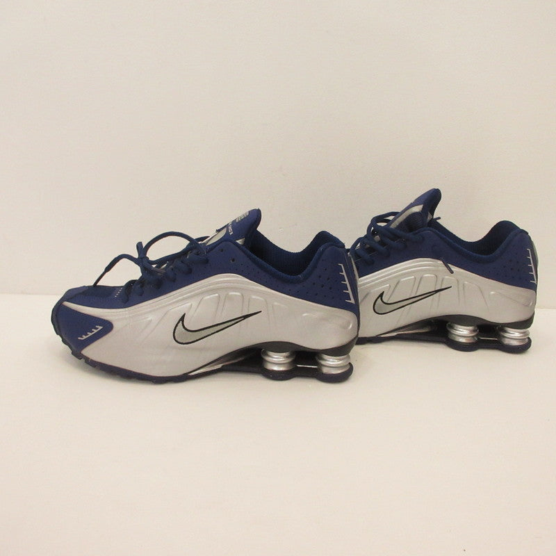 NIKE | ナイキ WMNS SHOX R4 BLUE VOID スニーカー AR3565-400 シルバー 28.5cm