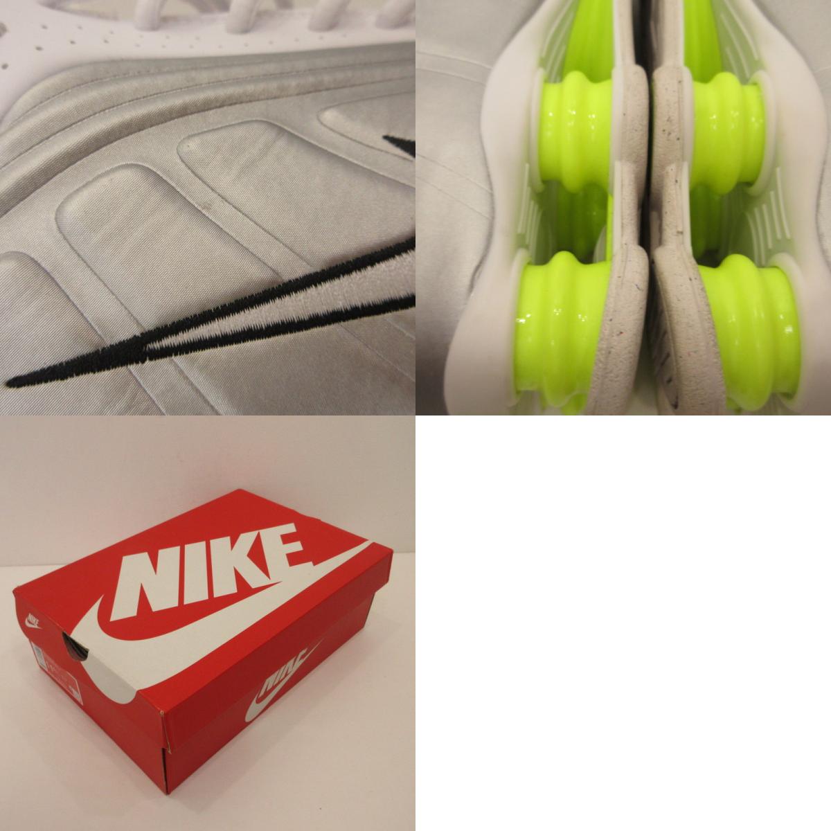 NIKE | ナイキ WMNS SHOX R4 WHITE スニーカー AR3565-102 シルバー 28.5cm