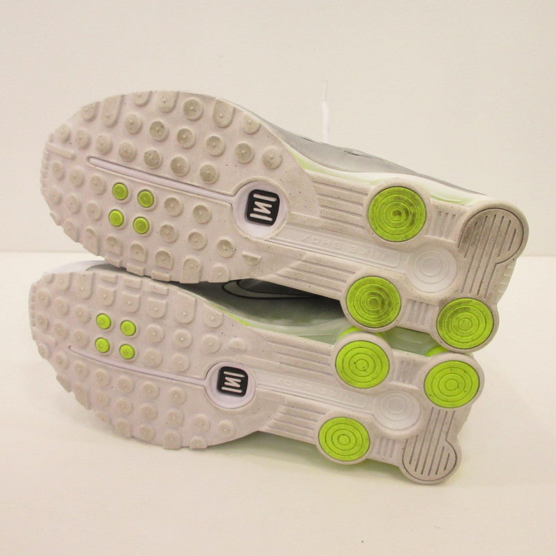 NIKE | ナイキ WMNS SHOX R4 WHITE スニーカー AR3565-102 シルバー 28.5cm