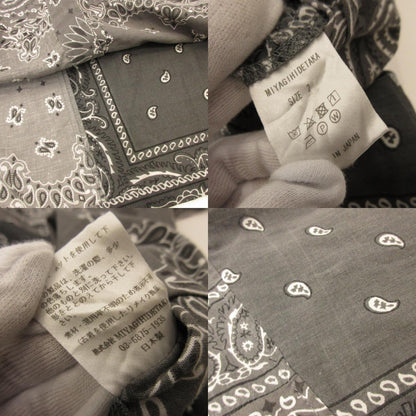 MIYAGIHIDETAKA | MIYAGIHIDETAKA Bandana Shirt Long Sleeve Shirt Size: 2