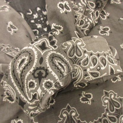 MIYAGIHIDETAKA | MIYAGIHIDETAKA Bandana Shirt Long Sleeve Shirt Size: 2