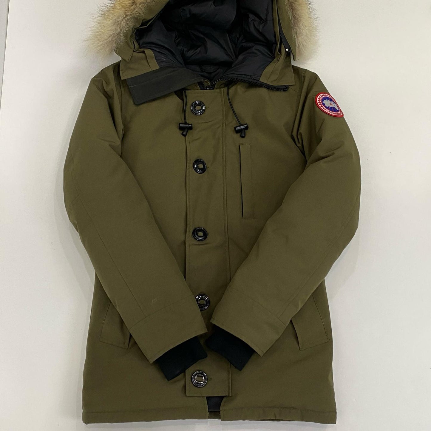 CANADA GOOSE | カナダグース Chateau Parka Fusion Fit Heritage ダウンジャケット 3426MA サザビーリーグ正規品 カーキ【姫路東店】