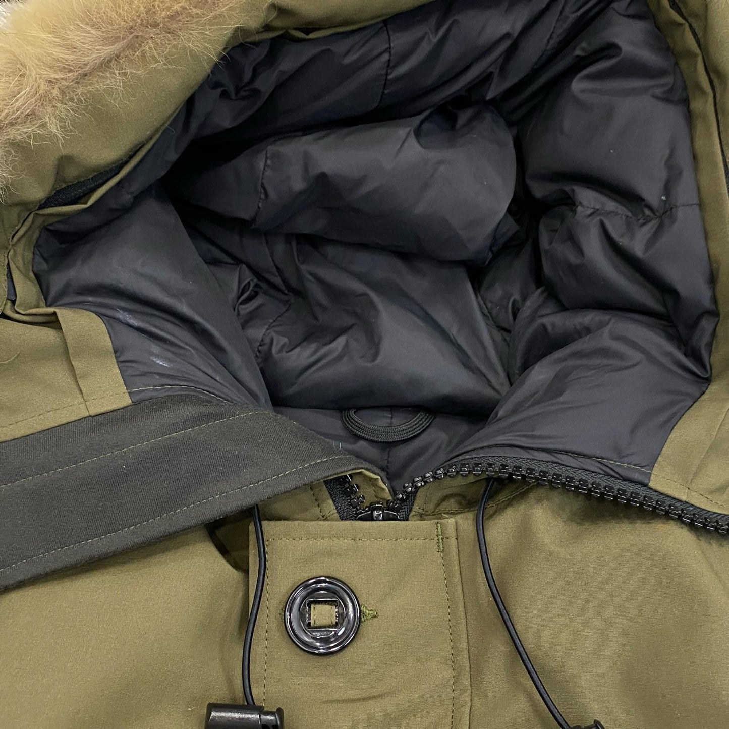 CANADA GOOSE | カナダグース Chateau Parka Fusion Fit Heritage ダウンジャケット 3426MA サザビーリーグ正規品 カーキ【姫路東店】