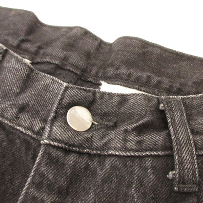 Graphpaper | Graphpaper Selvage Denim Two Tuck Tapered Pants GU251-40187DB Black Size: 1