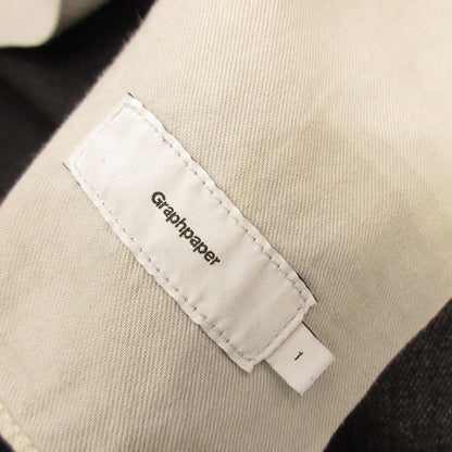 Graphpaper | Graphpaper Selvage Denim Two Tuck Tapered Pants GU251-40187DB Black Size: 1