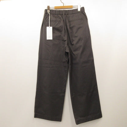 Graphpaper | Graphpaper Westpoint Chino Wide Straight Trousers Chino Pants GM251-40069B Gray Size: 1