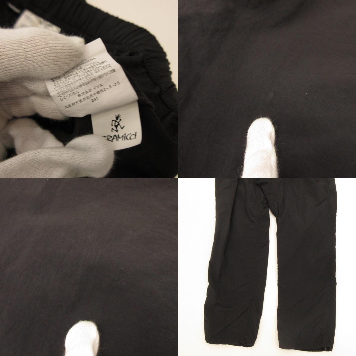 Gramicci | NYLON TRACK PANT GMP4-S2081 Black Size: M