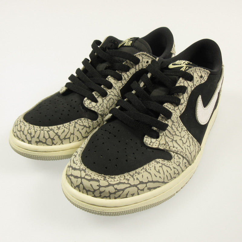 NIKE | ナイキ AIR JORDAN 1 RETRO LOW OG BLACK ELEPHANT スニーカー CZ0790-001 グレー 26.5cm