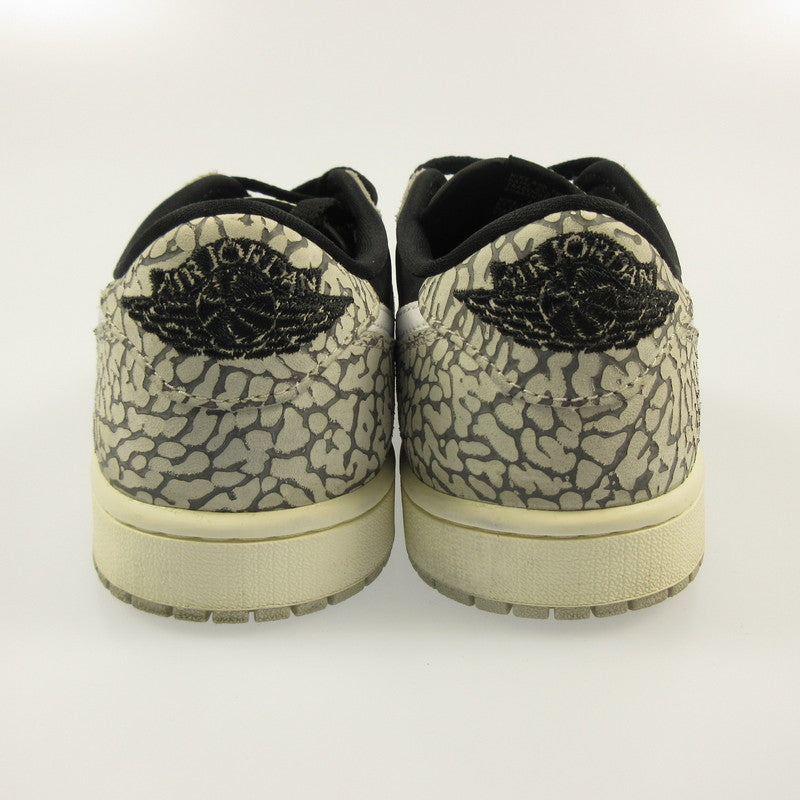 NIKE | ナイキ AIR JORDAN 1 RETRO LOW OG BLACK ELEPHANT スニーカー CZ0790-001 グレー 26.5cm