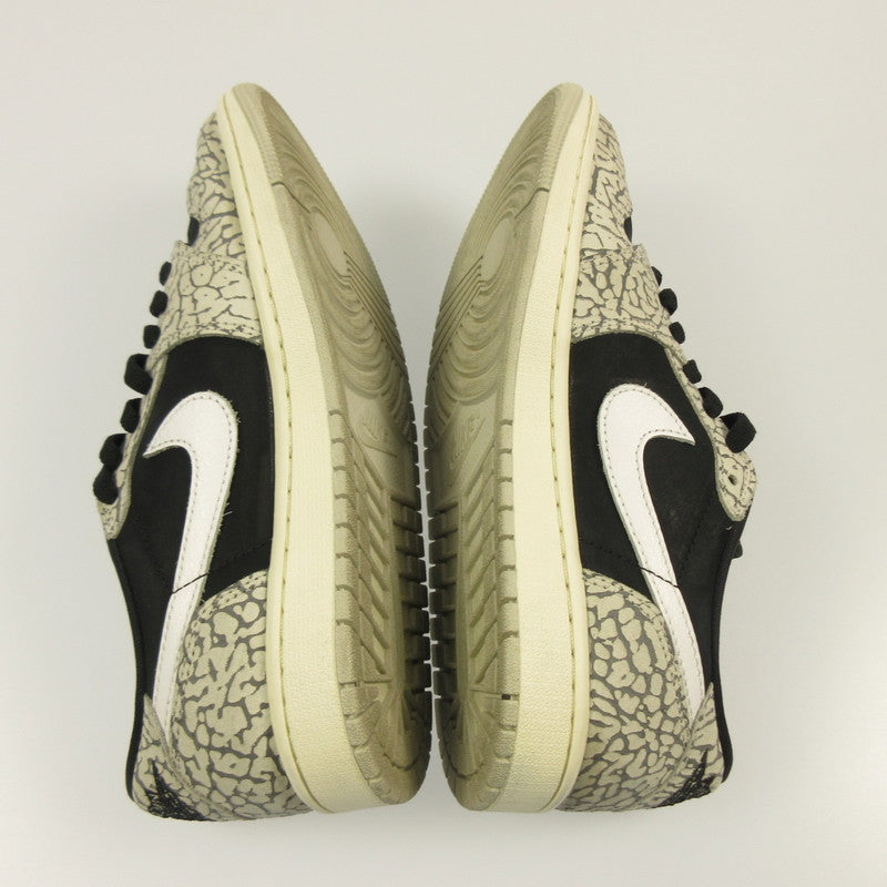 NIKE | ナイキ AIR JORDAN 1 RETRO LOW OG BLACK ELEPHANT スニーカー CZ0790-001 グレー 26.5cm
