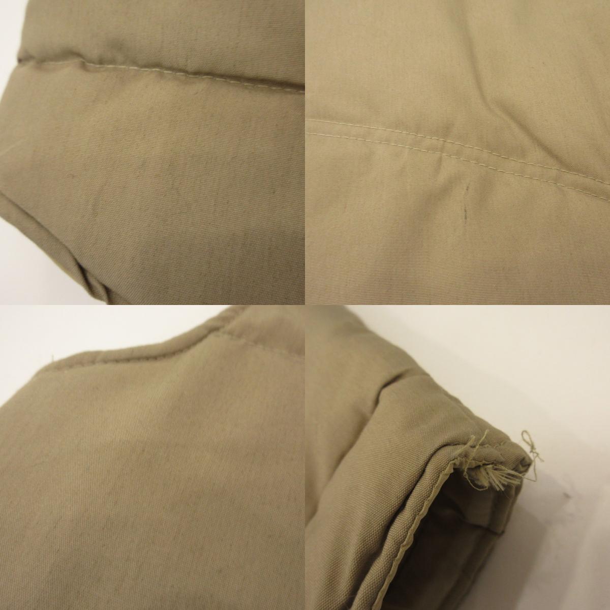 sears | Sears Padded Vest 51611 DEPT 651 Beige Size: XL
