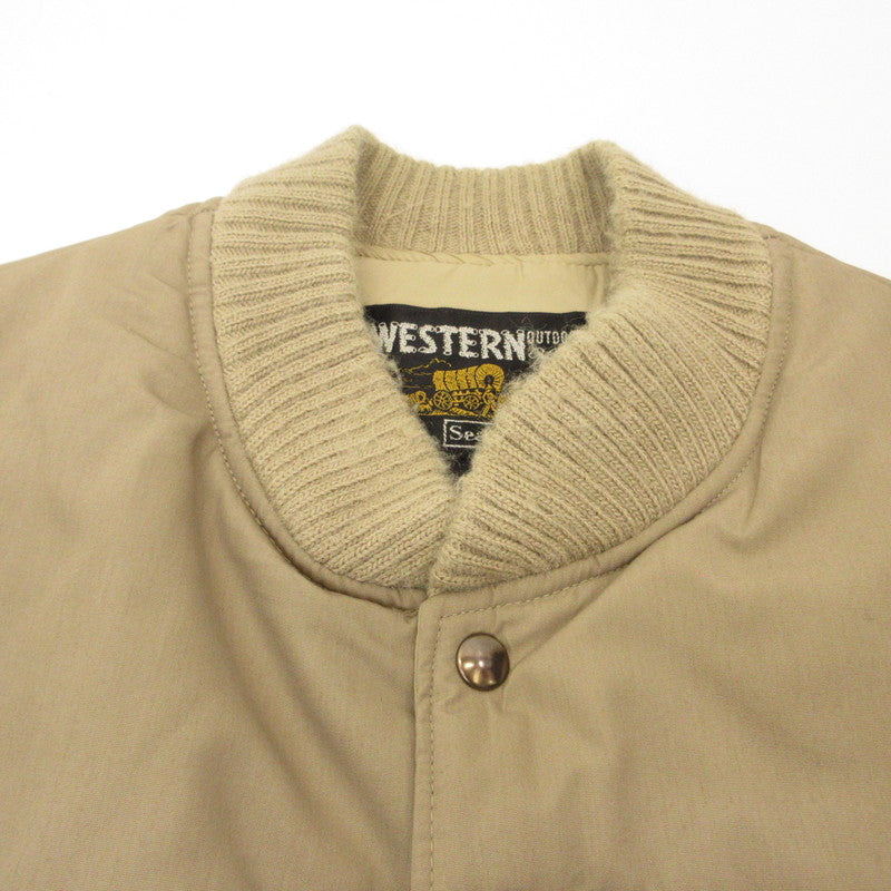 sears | Sears Padded Vest 51611 DEPT 651 Beige Size: XL