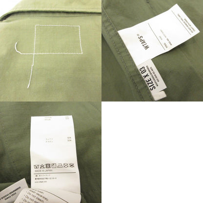 W)TAPS | Double Taps NYCO.RIPSTOP Military Jacket WVDT-SHM01 Khaki Size: 3