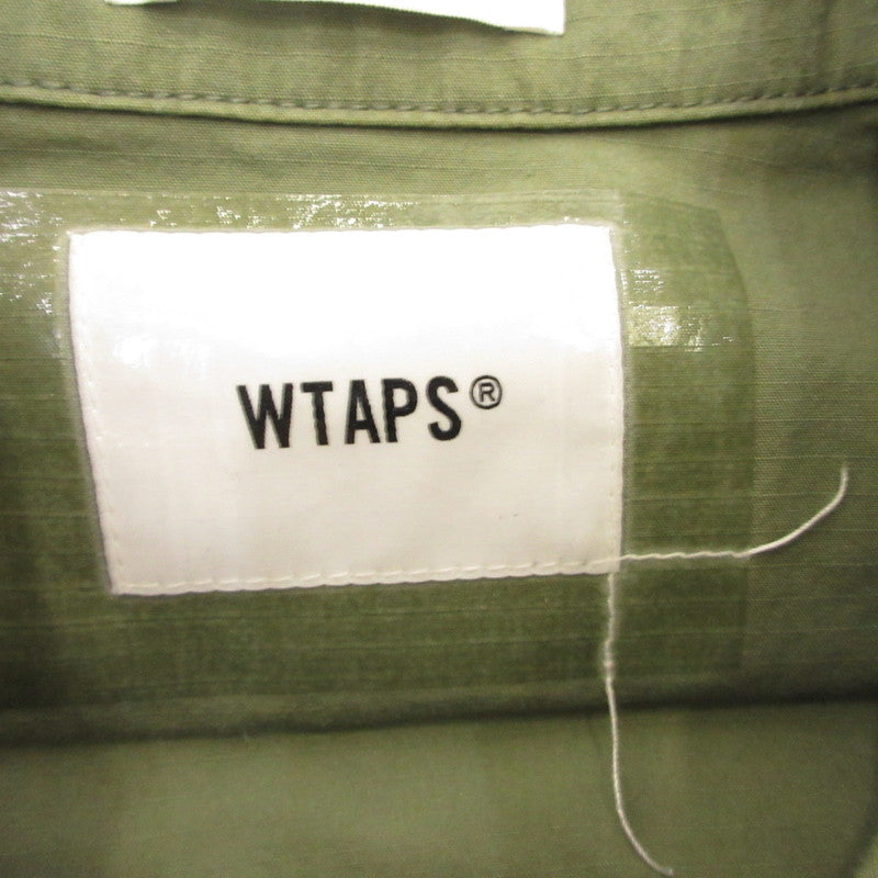 W)TAPS | Double Taps NYCO.RIPSTOP Military Jacket WVDT-SHM01 Khaki Size: 3