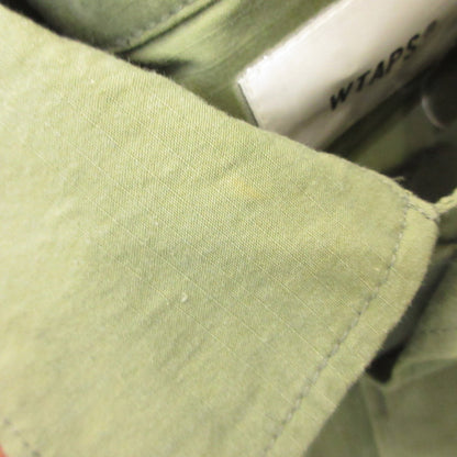 W)TAPS | Double Taps NYCO.RIPSTOP Military Jacket WVDT-SHM01 Khaki Size: 3