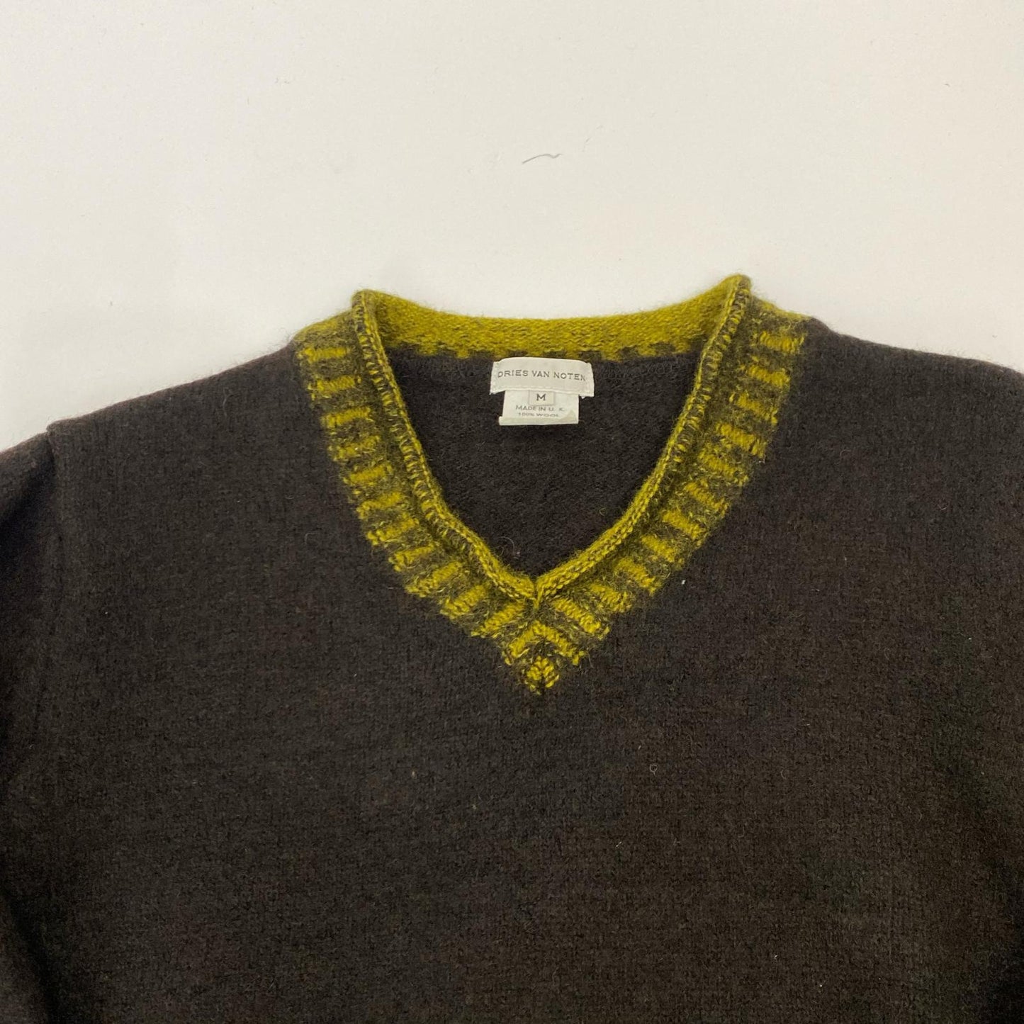 DRIES VAN NOTEN | ドリスヴァンノッテン セーター 3951-6042 ブラウン サイズ：M【姫路東店】