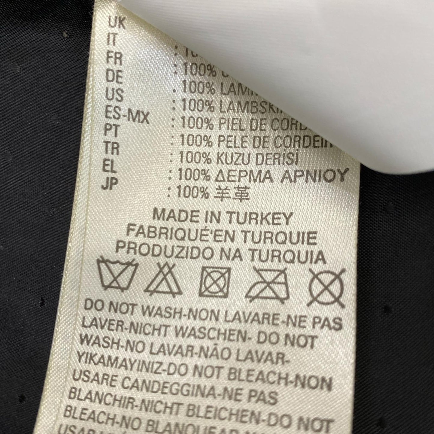 DIESEL | ディーゼル TIMELESS COLLECTION レザー ブラック サイズ：L