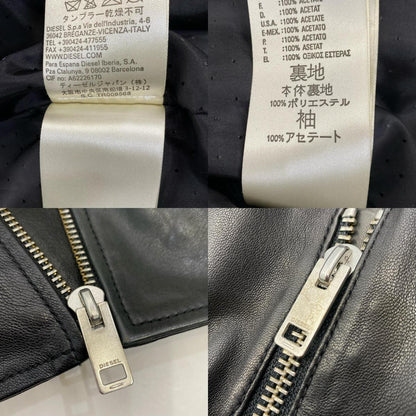 DIESEL | ディーゼル TIMELESS COLLECTION レザー ブラック サイズ：L