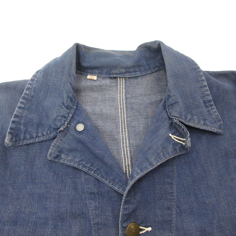 sears | Sears coveralls, 60s, indigo, size: 38