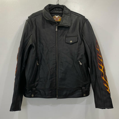 HARLEY-DAVIDSON | ハーレーダビットソン レザー レザージャケット ブラック サイズ：XL【姫路東店】