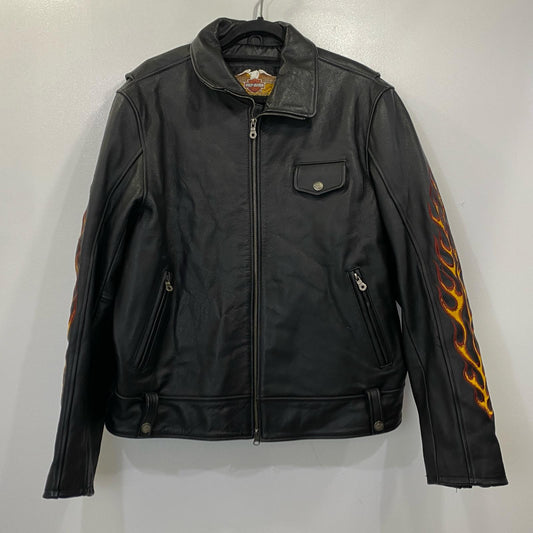 HARLEY-DAVIDSON | ハーレーダビットソン レザー レザージャケット ブラック サイズ：XL【姫路東店】