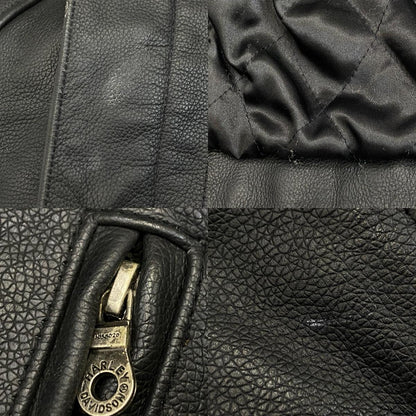 HARLEY-DAVIDSON | ハーレーダビットソン レザー レザージャケット ブラック サイズ：XL【姫路東店】