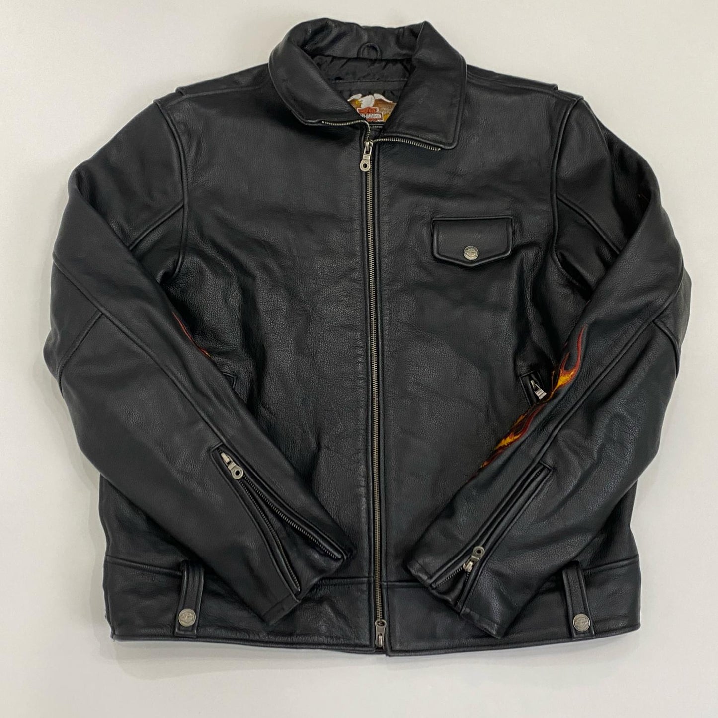 HARLEY-DAVIDSON | ハーレーダビットソン レザー レザージャケット ブラック サイズ：XL【姫路東店】