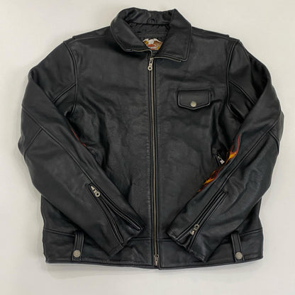 HARLEY-DAVIDSON | ハーレーダビットソン レザー レザージャケット ブラック サイズ：XL【姫路東店】