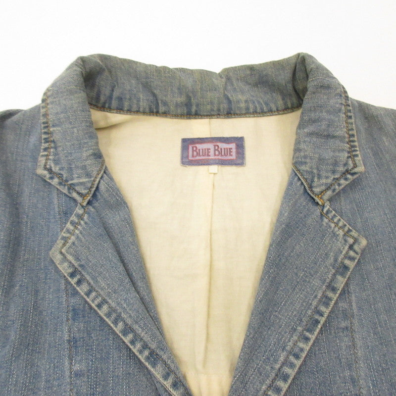 BLUE BLUE | BLUE BLUE Denim Coverall Coverall N-587 Blue Size: L