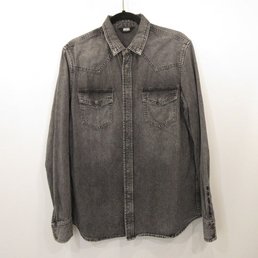 DIESEL | ディーゼル D-EAST-P1-SP2 その他トップス A03043 0GCAX ブラック サイズ：L