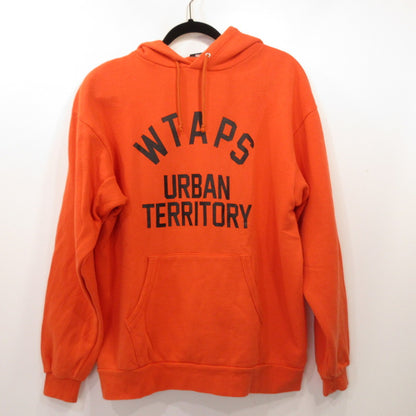 W)TAPS | Double Taps WUT LS HOODED URBAN TERRITORY Hoodie Orange Size: 4