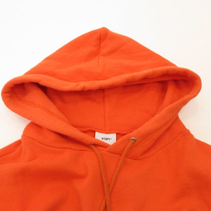 W)TAPS | Double Taps WUT LS HOODED URBAN TERRITORY Hoodie Orange Size: 4