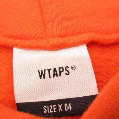 W)TAPS | Double Taps WUT LS HOODED URBAN TERRITORY Hoodie Orange Size: 4