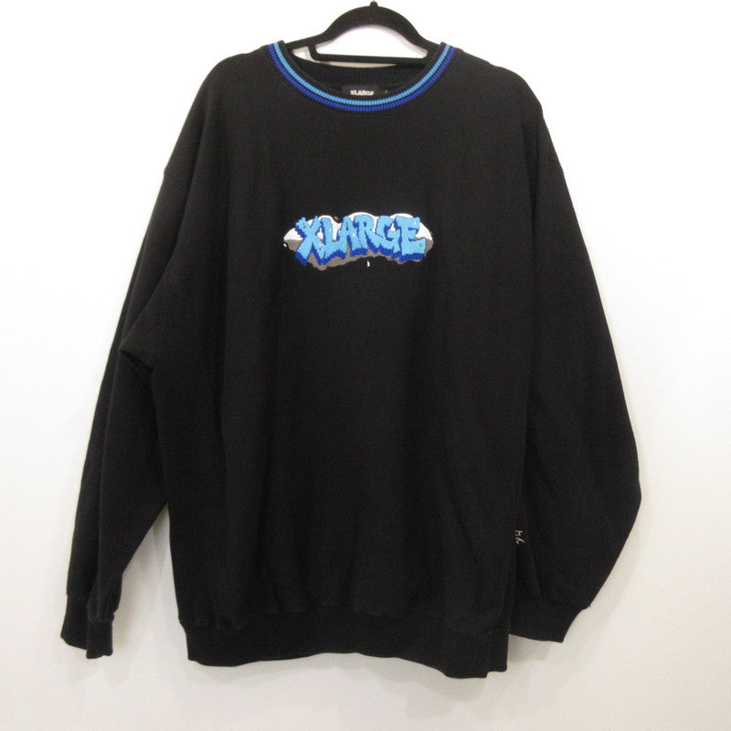 X-LARGE | X-Large GRAFFITI CREWNECK SWEAT Black Size: XL