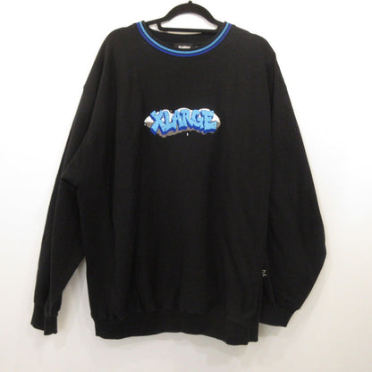 X-LARGE | X-Large GRAFFITI CREWNECK SWEAT Black Size: XL